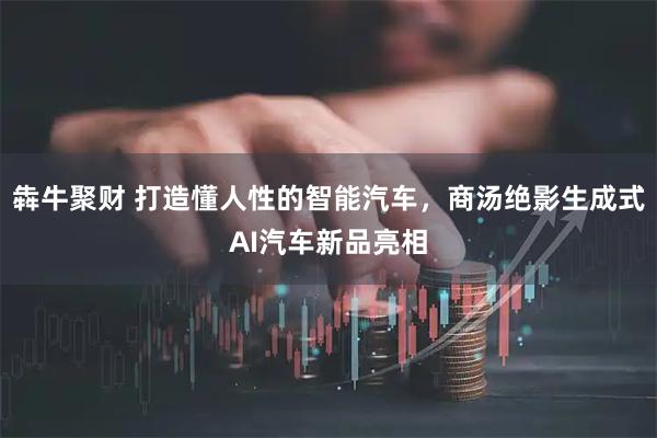 犇牛聚财 打造懂人性的智能汽车，商汤绝影生成式AI汽车新品亮相